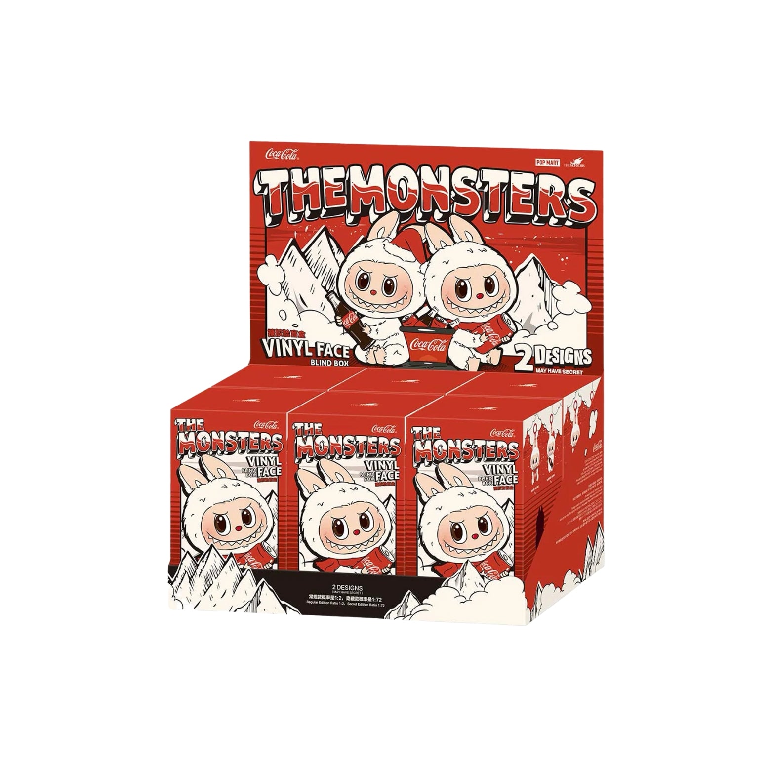 POP MART THE MONSTERS COCA-COLA SERIES-Vinyl Face