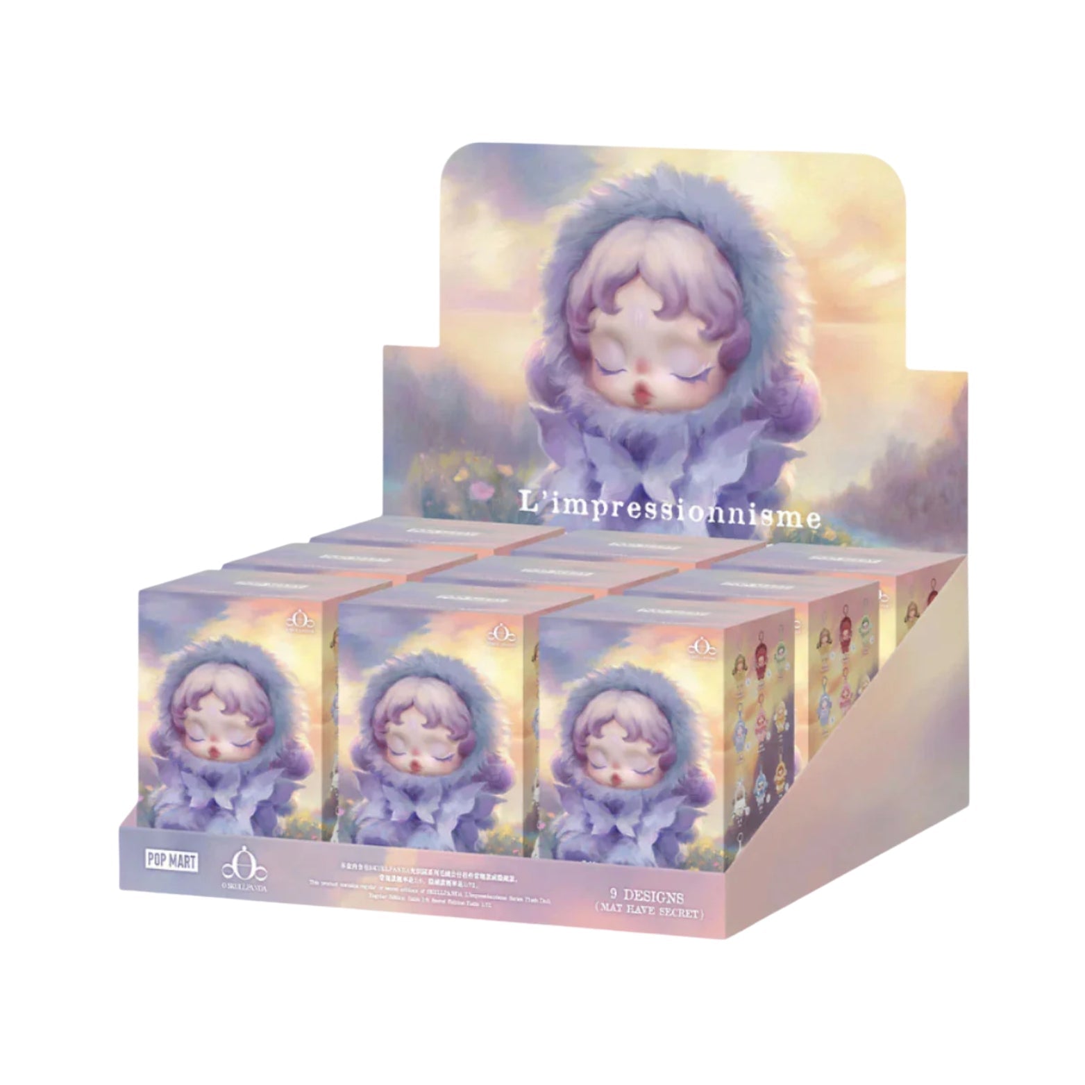 POP MART SKULLPANDA L’impressionnisme Series Plush