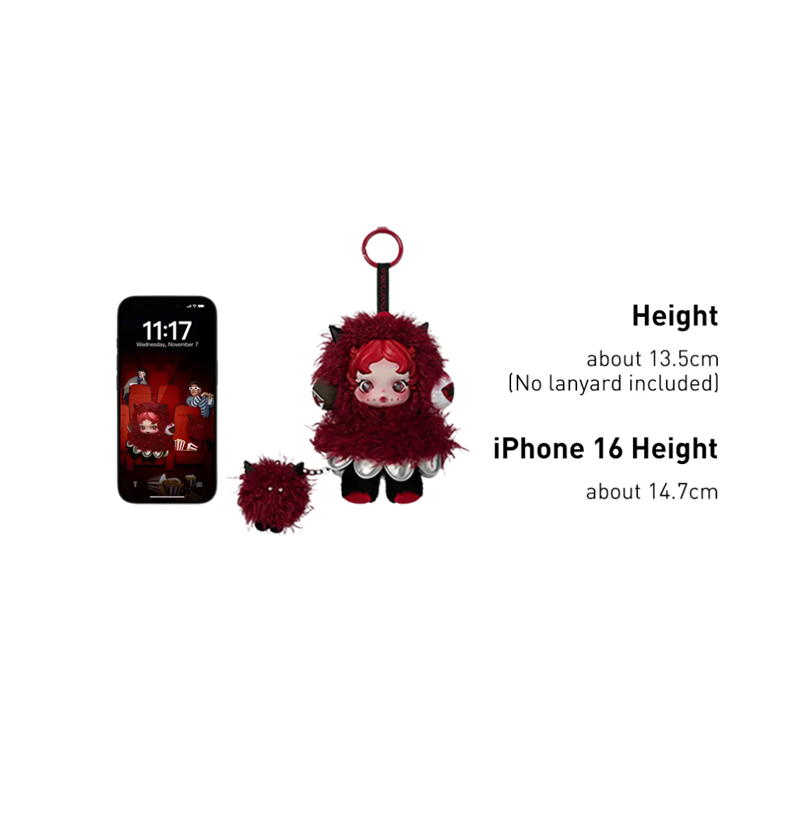 POP MART SKULLPANDA You Found Me! Series Plush Doll Pendant Blind Box