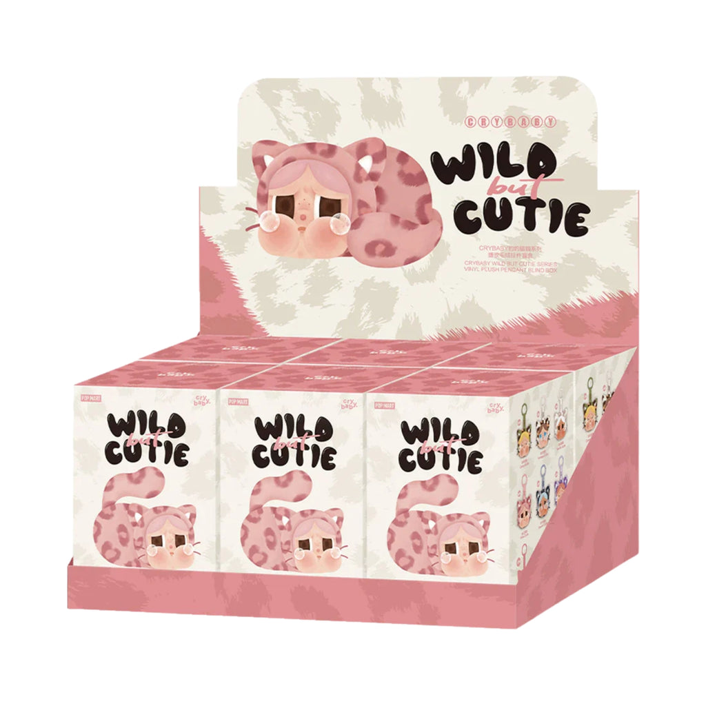POP MART CRYBABY Wild but Cutie Series - Vinyl Plush Pendant