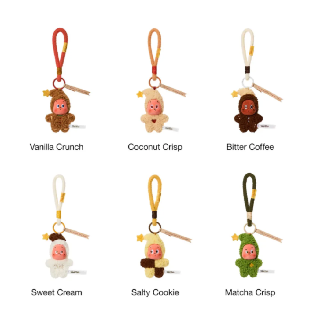 POP MART Twinkle Twinkle Savor The Moment Series Fresh-Baked Mini Cookies Plush Pendant Blind Box
