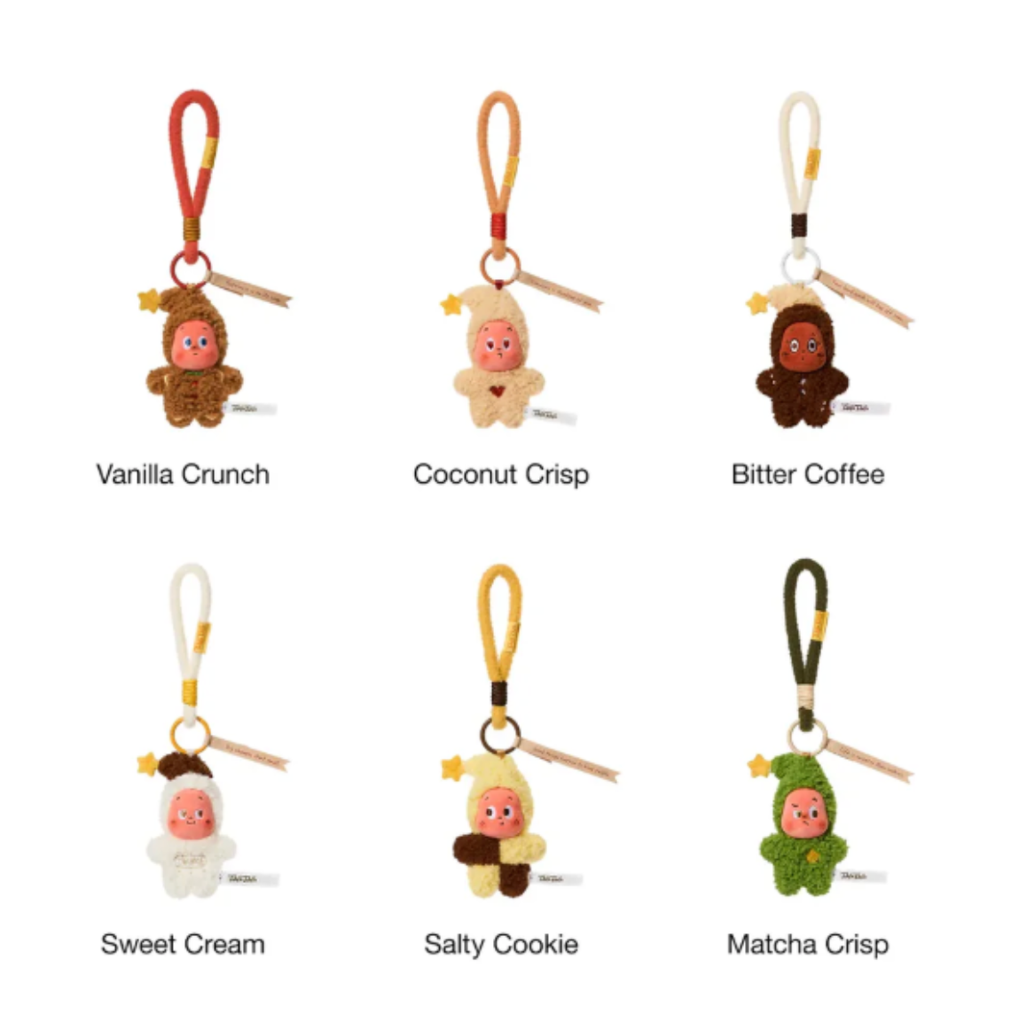 POP MART Twinkle Twinkle Savor The Moment Series Fresh-Baked Mini Cookies Plush Pendant Blind Box