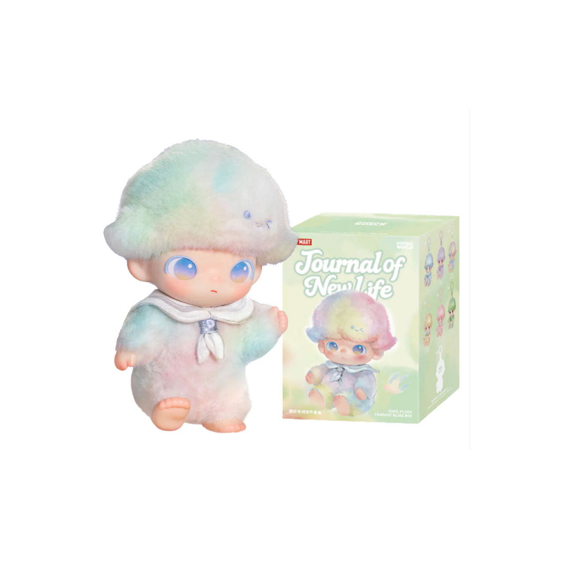 POP MART DIMOO Journal of New Life Series Vinyl Plush Pendant Blind Box
