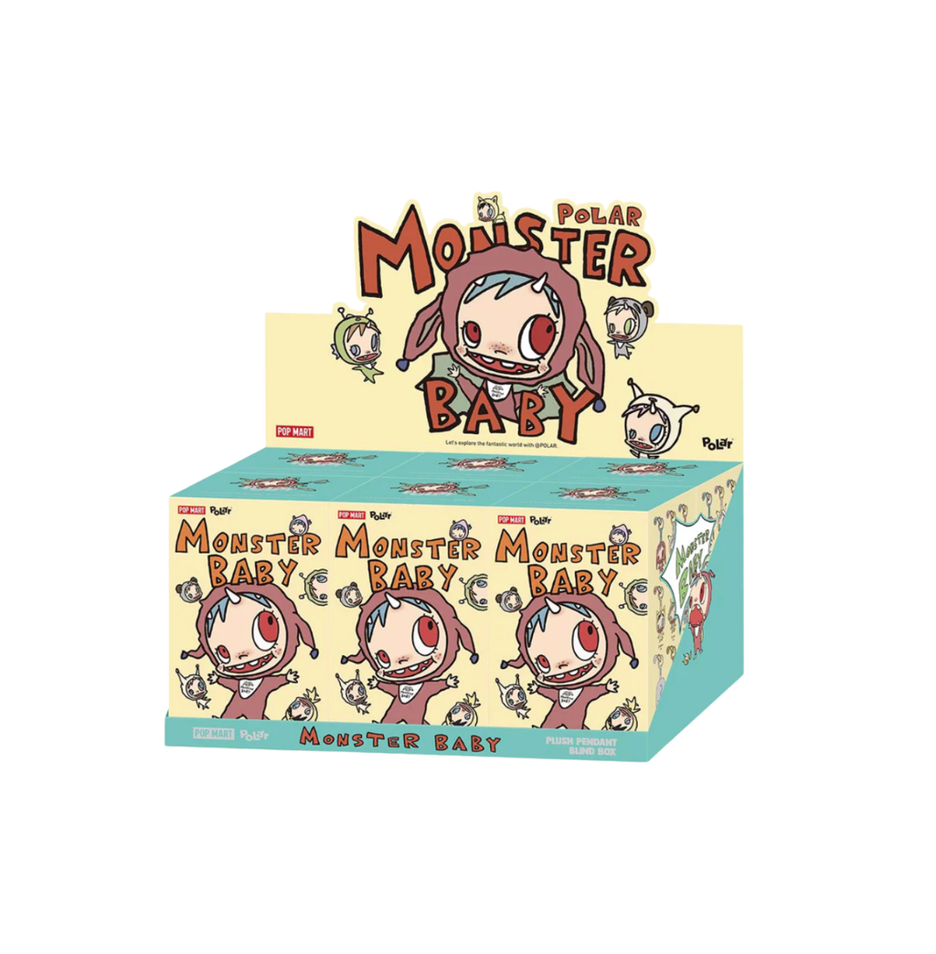 POP MART POLAR Monster Baby Collection Series Plush Pendant Ver.1