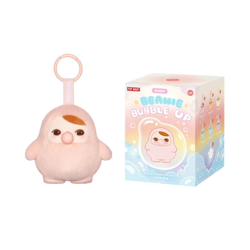 POP MART PUCKY BEANIE - Bubble Up Series - Plush Pendant Blind Box