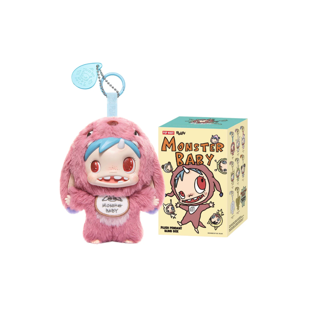 POP MART POLAR Monster Baby Collection Series Plush Pendant Ver.1