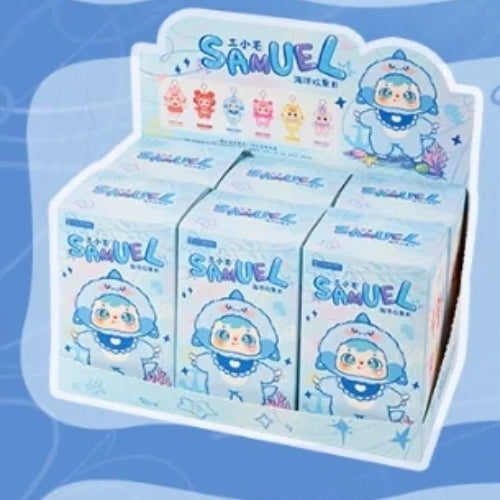 SAMUEL Ocean Gathering Day Mystery Vinyl Face Plush Blind Box
