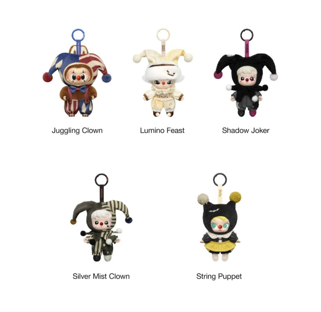 Monsters WHY SO SERIOUS Series Vinyl Plush Pendant Blind Box