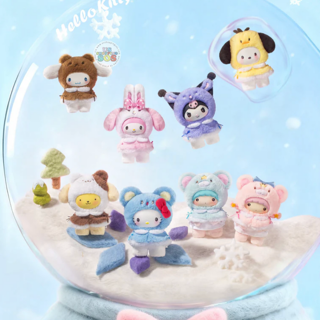 Sanrio Characters Little Cape Series Vinyl Plush Pendant Single Blind Box