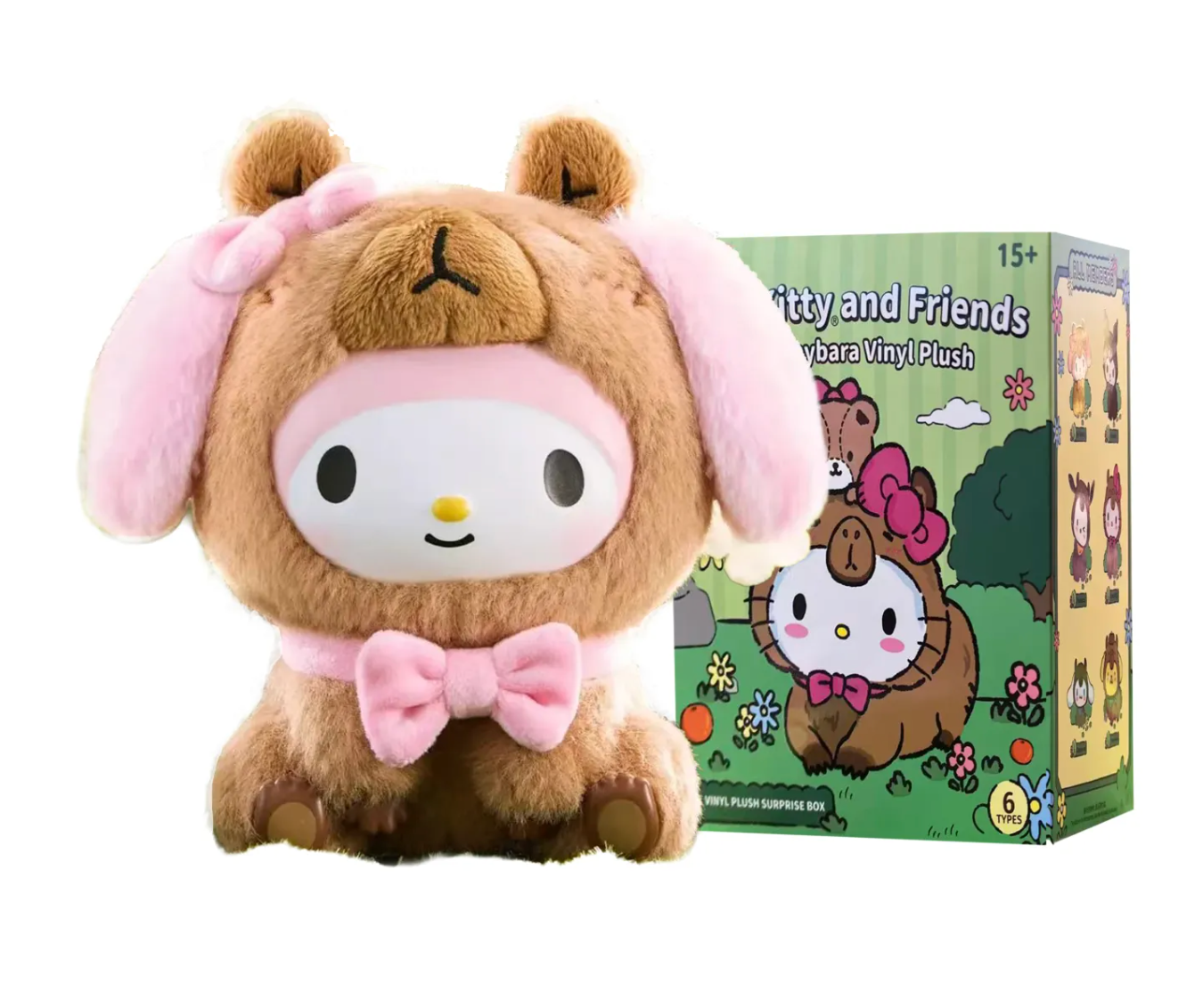 Sanrio Capybara Zen Series Vinyl Plush Blind Box