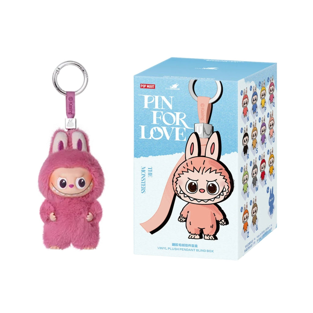 POP MART THE MONSTERS Pin for Love Series-Vinyl Plush Pendant Blind Box