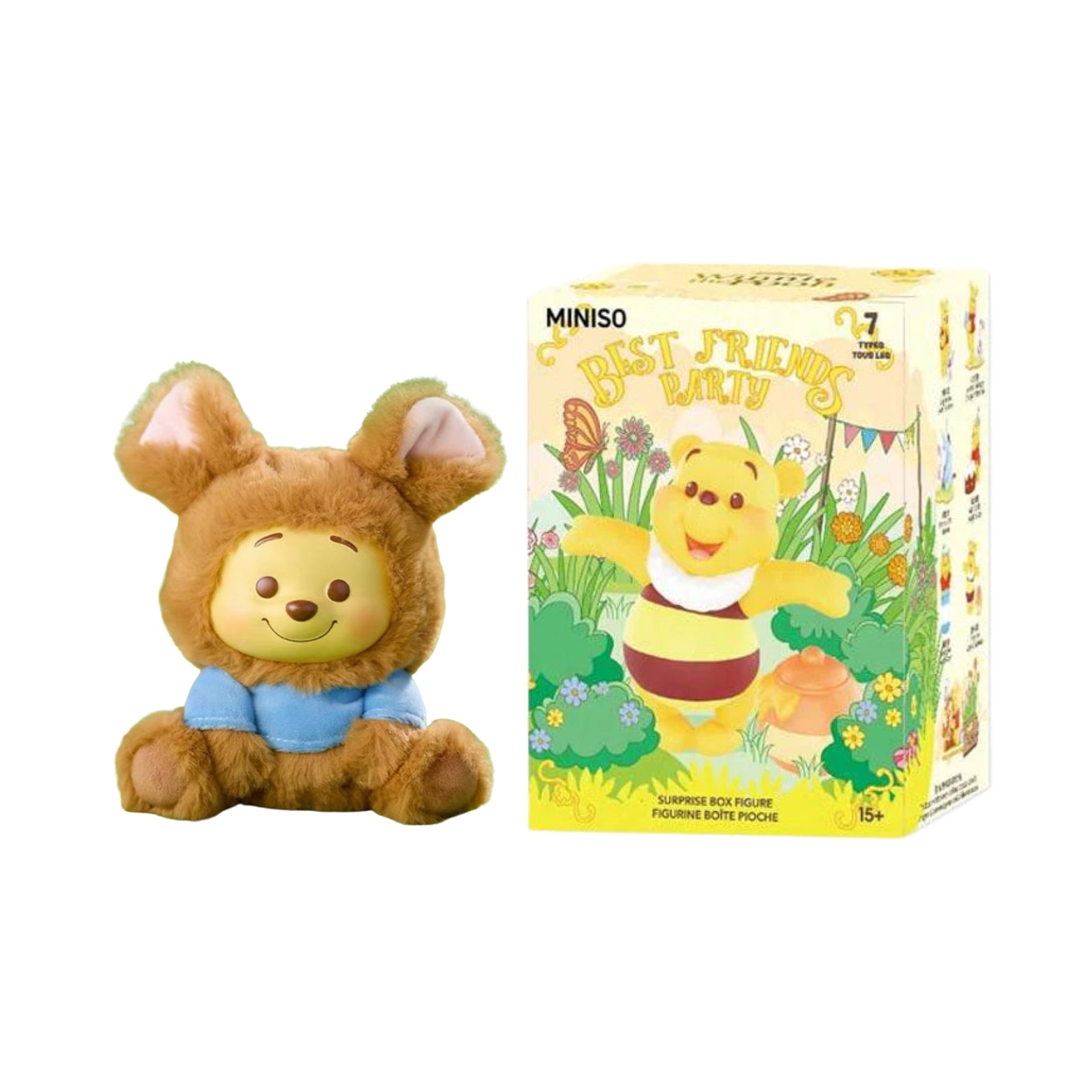 MINISO x DISNEY Winnie The Pooh Naughty Team Series